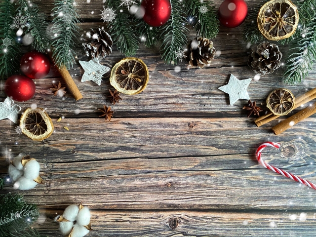 クリスマスカード 24日に届く
