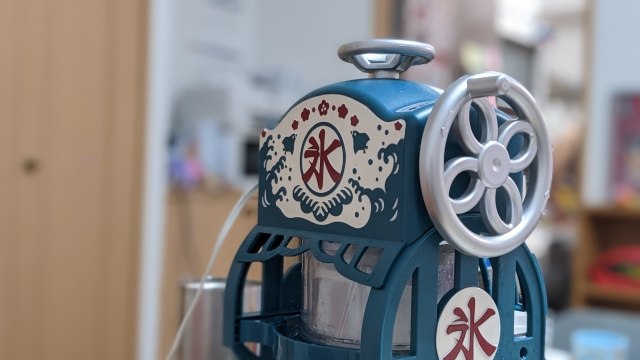 ドウシシャ かき氷機 削れない